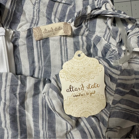 Altar'd State Striped Sleeveless Jumpsuit - Picture 3 of 5